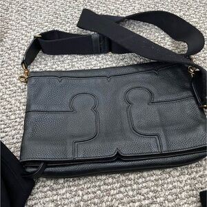 Black Leather Men's Bag